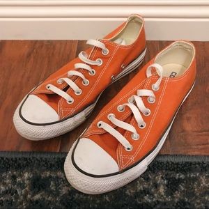 Orange Converse